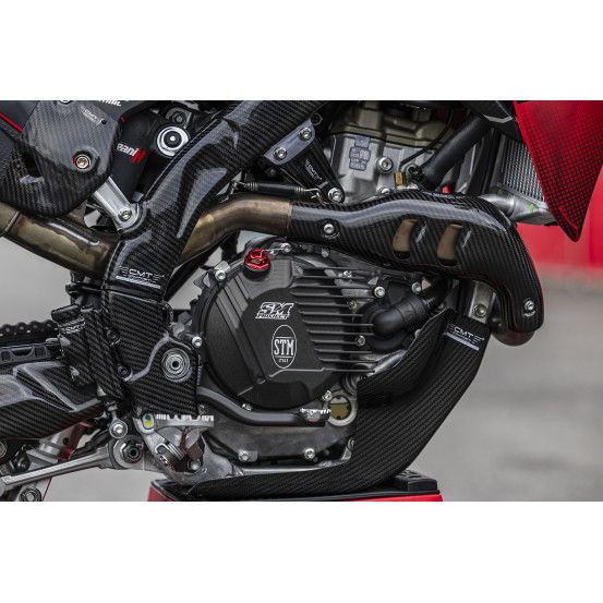 Couvercle d'embrayage + bouchon de remplissage SM PROJECT - DUCATI DESMO MX 450