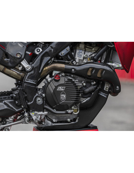 Couvercle d'embrayage + bouchon de remplissage SM PROJECT - DUCATI DESMO MX 450