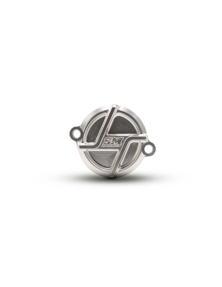 Couvercle de filtre à huile argent SM PROJECT - KTM 790 - 890 2016- / 1090 - 1190 - 1290 2013-2018