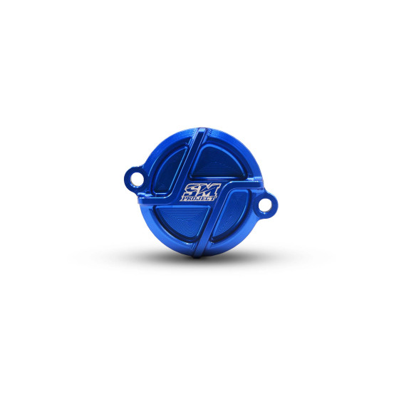 Couvercle de filtre à huile bleu SM PROJECT - KTM 790 - 890 2016- / 1090 - 1190 - 1290 2013-2018