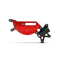 Kit protection carter d'embrayage rouge SM PROJECT - DUCATI HYPERMOTARD 698