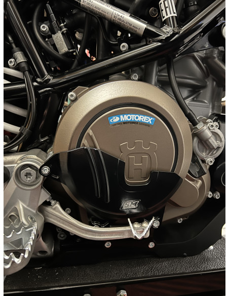 Protection carter d'embrayage noir SM PROJECT - HUSQVARNA 701 SM - EN - VITPILEN à partir de 2016