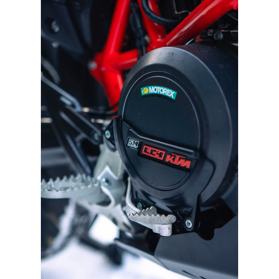 Protection carter d'embrayage noir SM PROJECT - KTM 690 SM - ENDURO - DUKE à partir de 2008