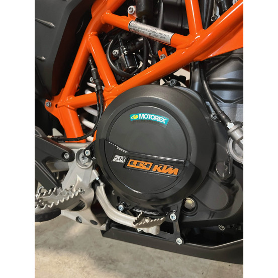Protection carter d'embrayage noir SM PROJECT - KTM 690 SM - ENDURO - DUKE à partir de 2008