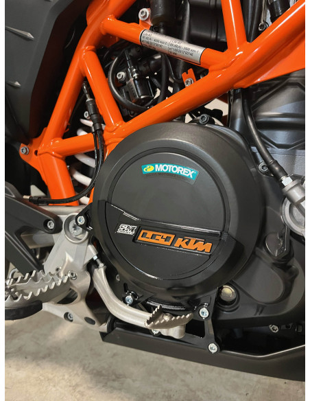 Protection carter d'embrayage noir SM PROJECT - KTM 690 SM - ENDURO - DUKE à partir de 2008
