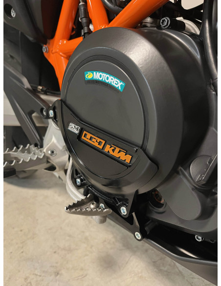 Protection carter d'embrayage noir SM PROJECT - KTM 690 SM - ENDURO - DUKE à partir de 2008
