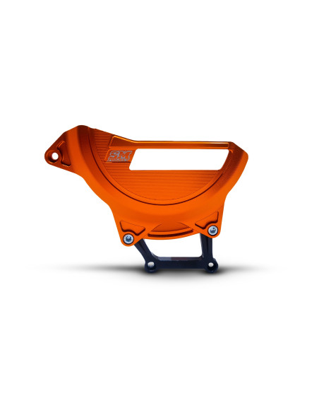 Protection carter d'embrayage orange SM PROJECT - KTM 690 SM - ENDURO - DUKE à partir de 2008