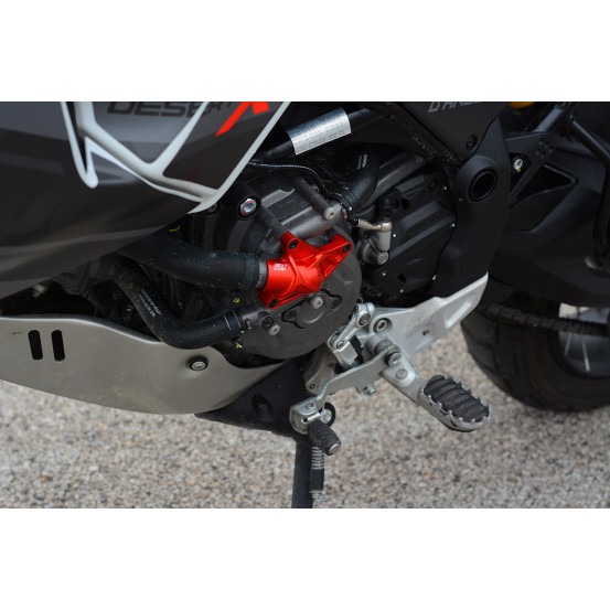 Protection de pompe à eau rouge SM PROJECT - DUCATI 821 - 937 - 939 - 950 - 1200 - 1260