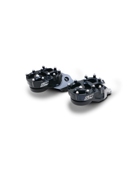 Repose-pieds supermotard noir SM PROJECT - DUCATI 450 DESMO MX