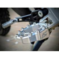 Repose-pieds surdimensionnés offroad noir SM PROJECT - DUCATI 950 DESERT X / MULTISTRADA V2 - V4 2