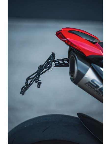 Support de plaque multi-réglable SM PROJECT - DUCATI 950 HYPERMOTARD