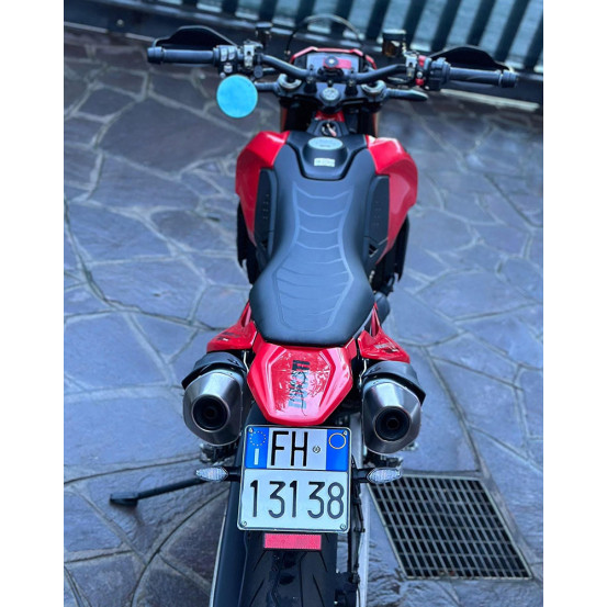 Support de plaque réglable court SM PROJECT - DUCATI 698 HYPERMOTARD