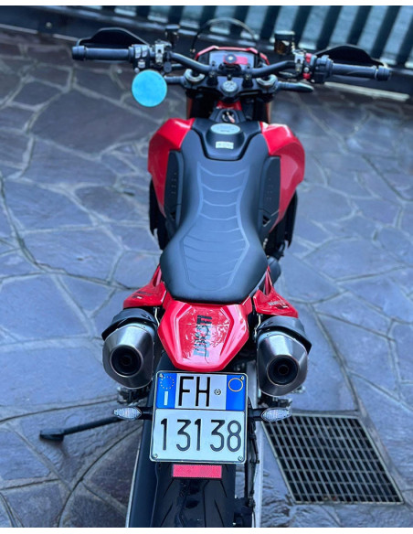 Support de plaque réglable court SM PROJECT - DUCATI 698 HYPERMOTARD