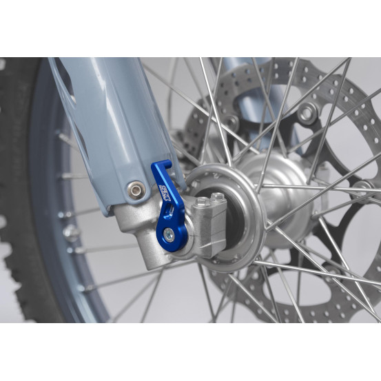 Système de démontage rapide d'axe de roue SM PROJECT - La paire - Axe arrière 25mm - TM RACING 125 à 530 à partir de 2015