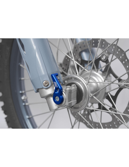 Système de démontage rapide d'axe de roue SM PROJECT - La paire - Axe arrière 25mm - TM RACING 125 à 530 à partir de 2015