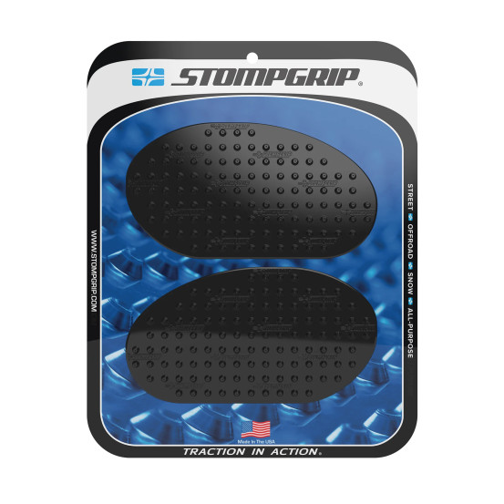Grip adhésif de réservoir universel noir STOMPGRIP - Petit