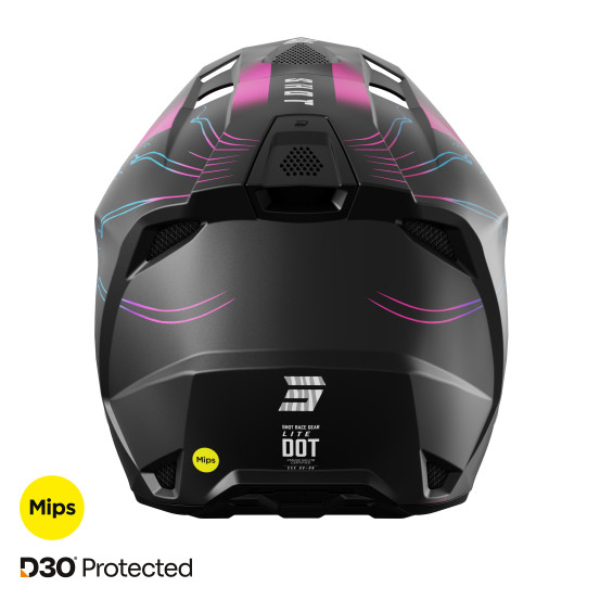 Casque cross Shot 2027 Lite Volt - Rose Mat