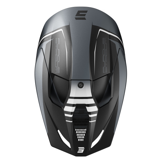 Casque cross Shot 2027 Furious Stadium - Noir Mat