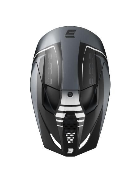 Casque cross Shot 2027 Furious Stadium - Noir Mat