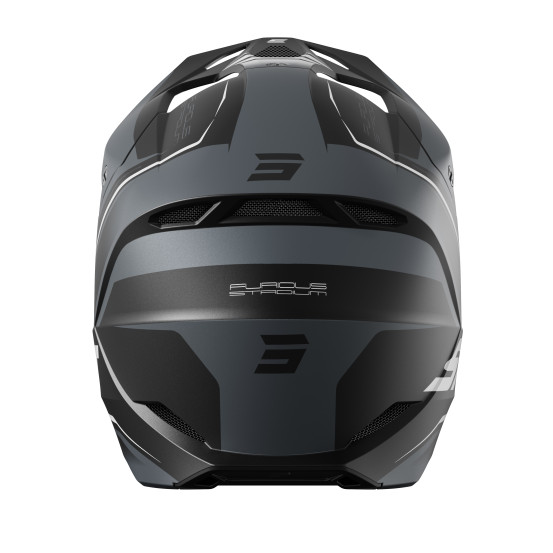Casque cross Shot 2027 Furious Stadium - Noir Mat