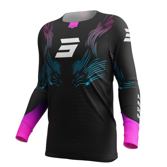 Maillot cross Shot 2027 Aerolite Volt - Rose