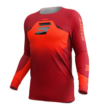 Maillot cross Shot 2027 Aerolite Phase - Rouge