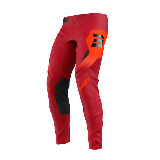 Pantalon cross Shot 2027 Aerolite Phase - Rouge