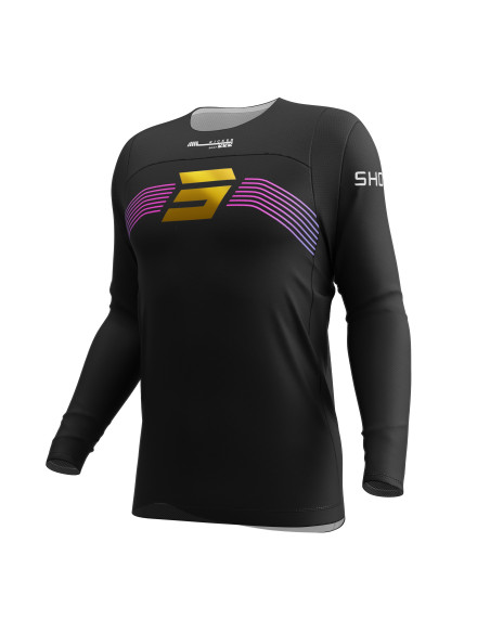 Maillot cross Shot 2027 Contact Kicker - Noir