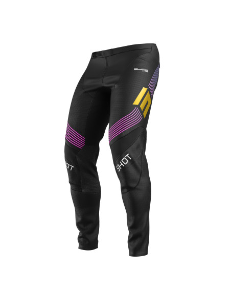 Pantalon cross Shot 2027 Contact Kicker - Noir
