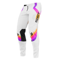 Pantalon cross Shot 2027 Contact Stream - Blanc