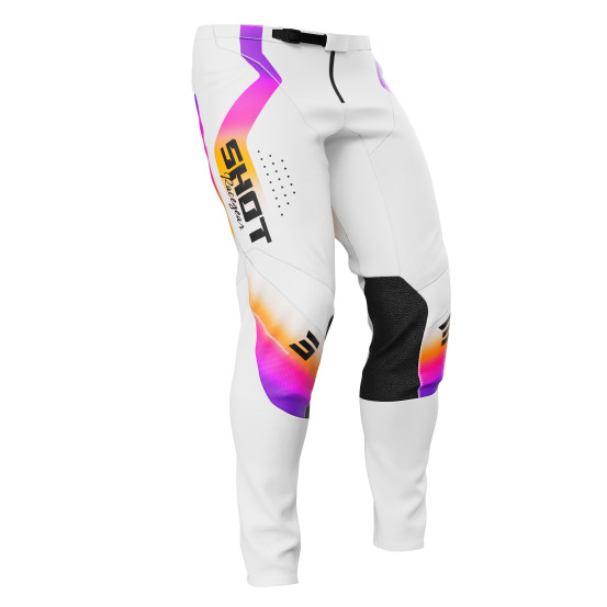 Pantalon cross Shot 2027 Contact Stream - Blanc