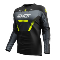 Maillot cross Shot 2027 Devo Struck - Gris