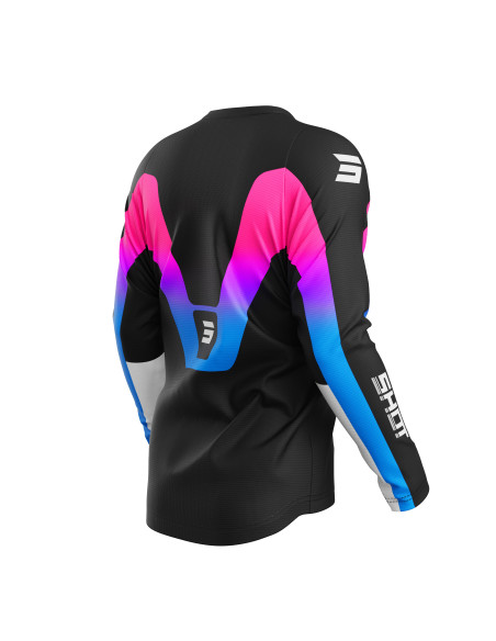 Maillot cross Shot 2027 Devo Struck - Rose