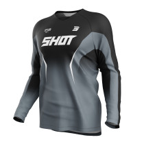 Maillot cross Shot 2027 Draw Clash - Noir