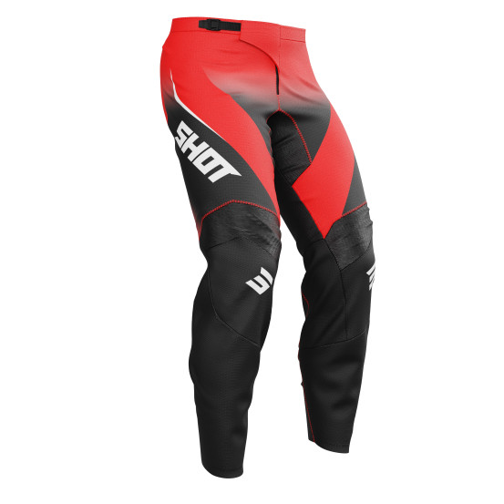 Pantalon cross Shot 2027 Draw Clash - Rouge