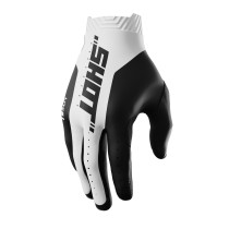 Gants cross Shot 2027 Lite Skin - Noir Blanc