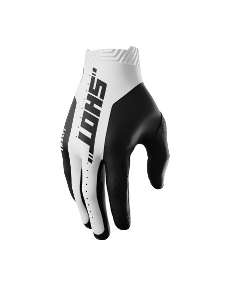 Gants cross Shot 2027 Lite Skin - Noir Blanc