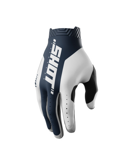 Gants cross Shot 2027 Lite Skin - Bleu