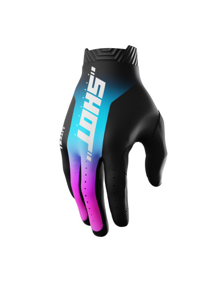 Gants cross Shot 2027 Lite Skin - Bleu Rose