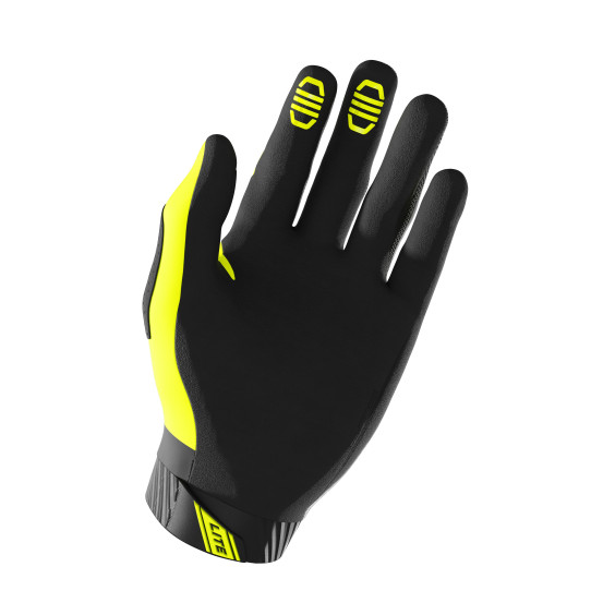 Gants cross Shot 2027 Lite Skin - Jaune Fluo