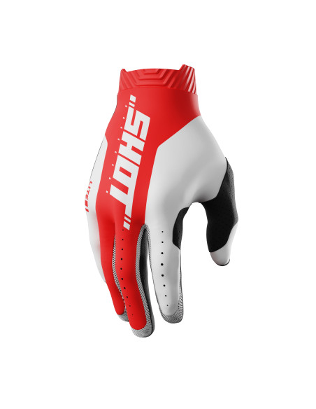 Gants cross Shot 2027 Lite Skin - Rouge