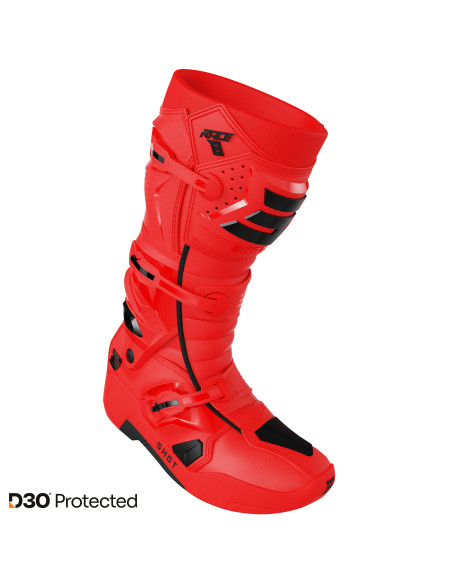 Bottes cross Shot 2027 Race 8 - Rouge