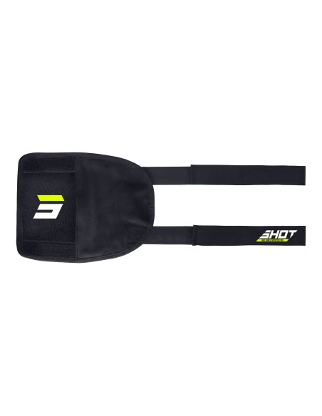 Couvre genouillères Shot 2027 Cover Unpeak - Noir Jaune Fluo