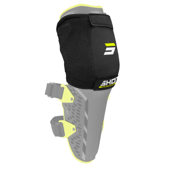 Couvre genouillères Shot 2027 Cover Unpeak - Noir Jaune Fluo