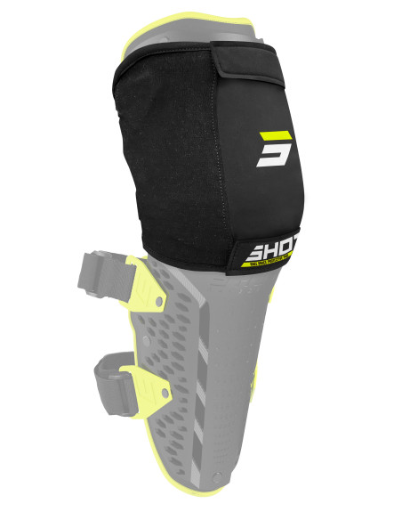 Couvre genouillères Shot 2027 Cover Unpeak - Noir Jaune Fluo