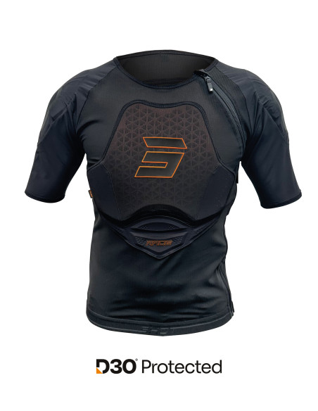 T-shirt de protection Shot 2027 Race Evo D3O - Noir