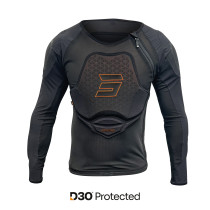 Gilet de protection Shot 2027 Race Evo D3O - Noir