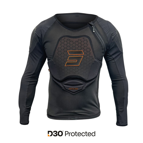 Gilet de protection Shot 2027 Race Evo D3O - Noir