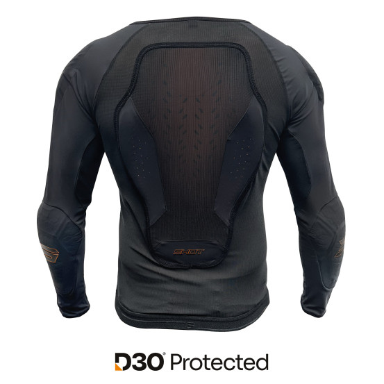 Gilet de protection Shot 2027 Race Evo D3O - Noir