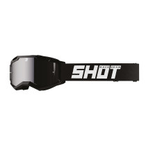 Masque cross enfant Shot 2027 Rocket 2.0 Solid - Iridium Noir Brillant